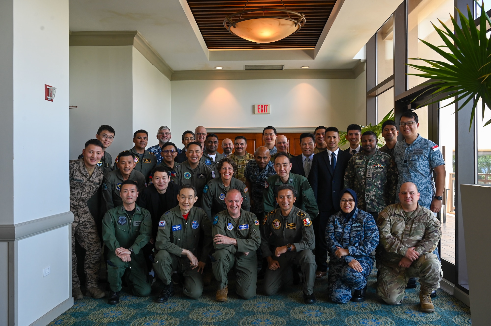 The event focused on answering aviation safety issues through cooperative solutions and communications allowing for future and current bilateral and multilateral exercises, events and operations.