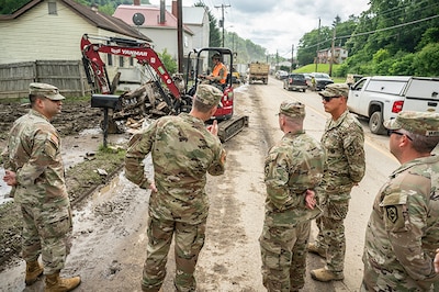 W.Va. Guard Deploys Troops in Aftermath of Deadly Flooding
