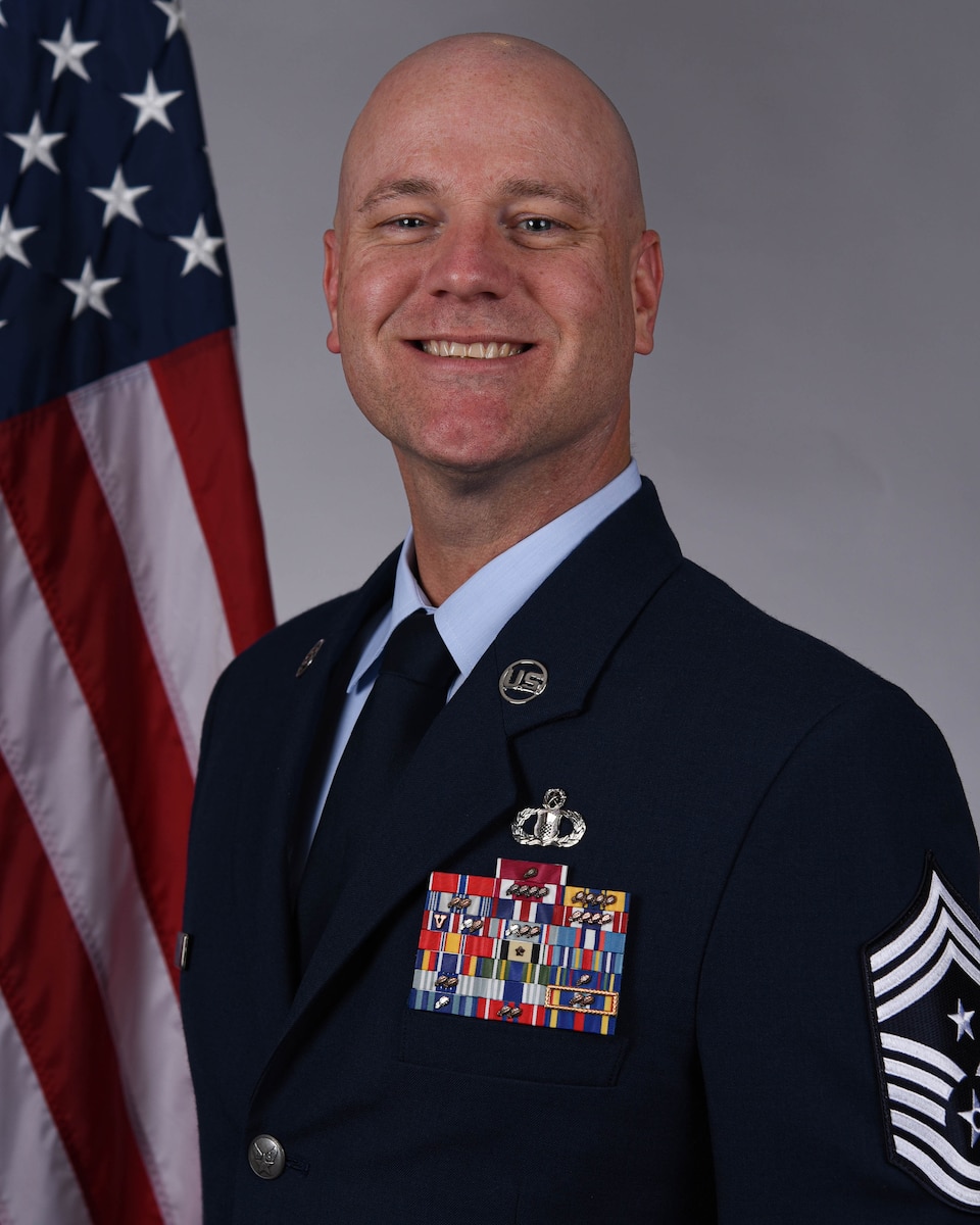 CMSgt Jason K. Trickey Official Photo