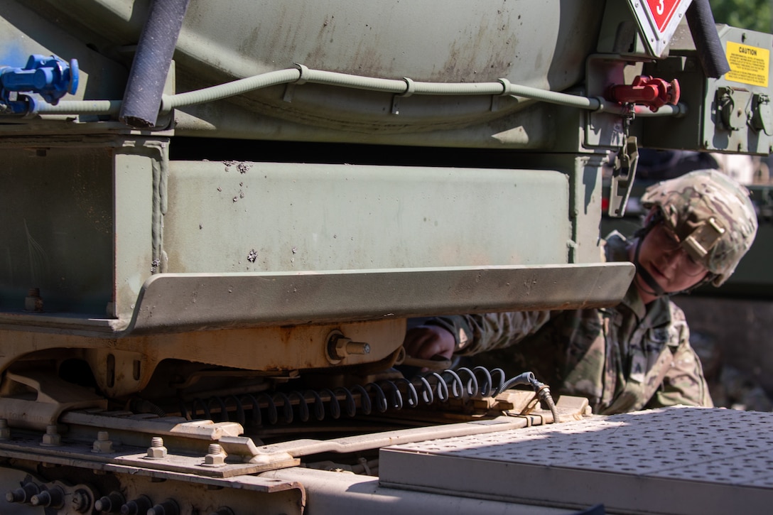 No fuel, no fight: Army Reserve Soldiers conduct bulk fuel operations during Mojave Falcon