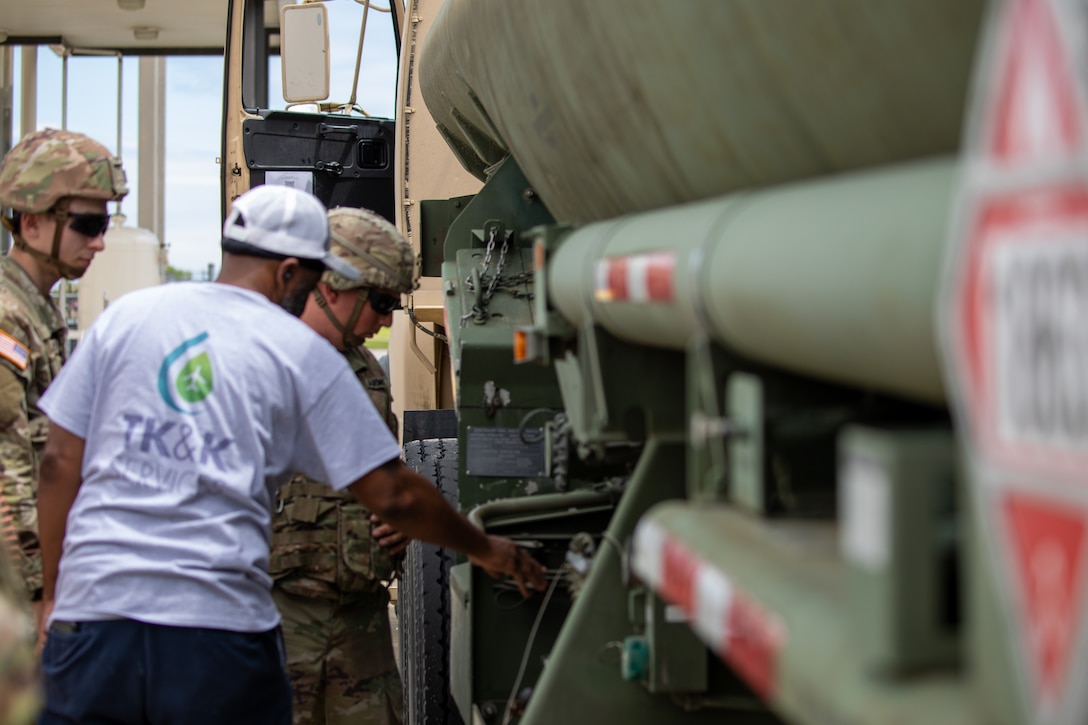 No fuel, no fight: Army Reserve Soldiers conduct bulk fuel operations during Mojave Falcon