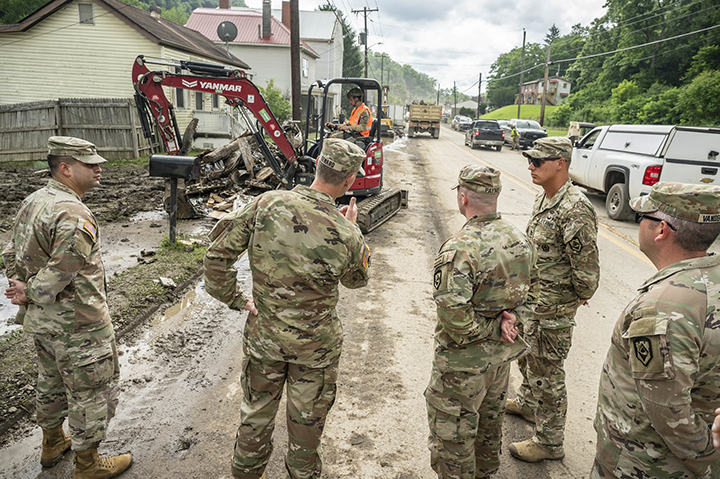 W.Va. Guard Deploys Troops in Aftermath of Deadly Flooding > Air