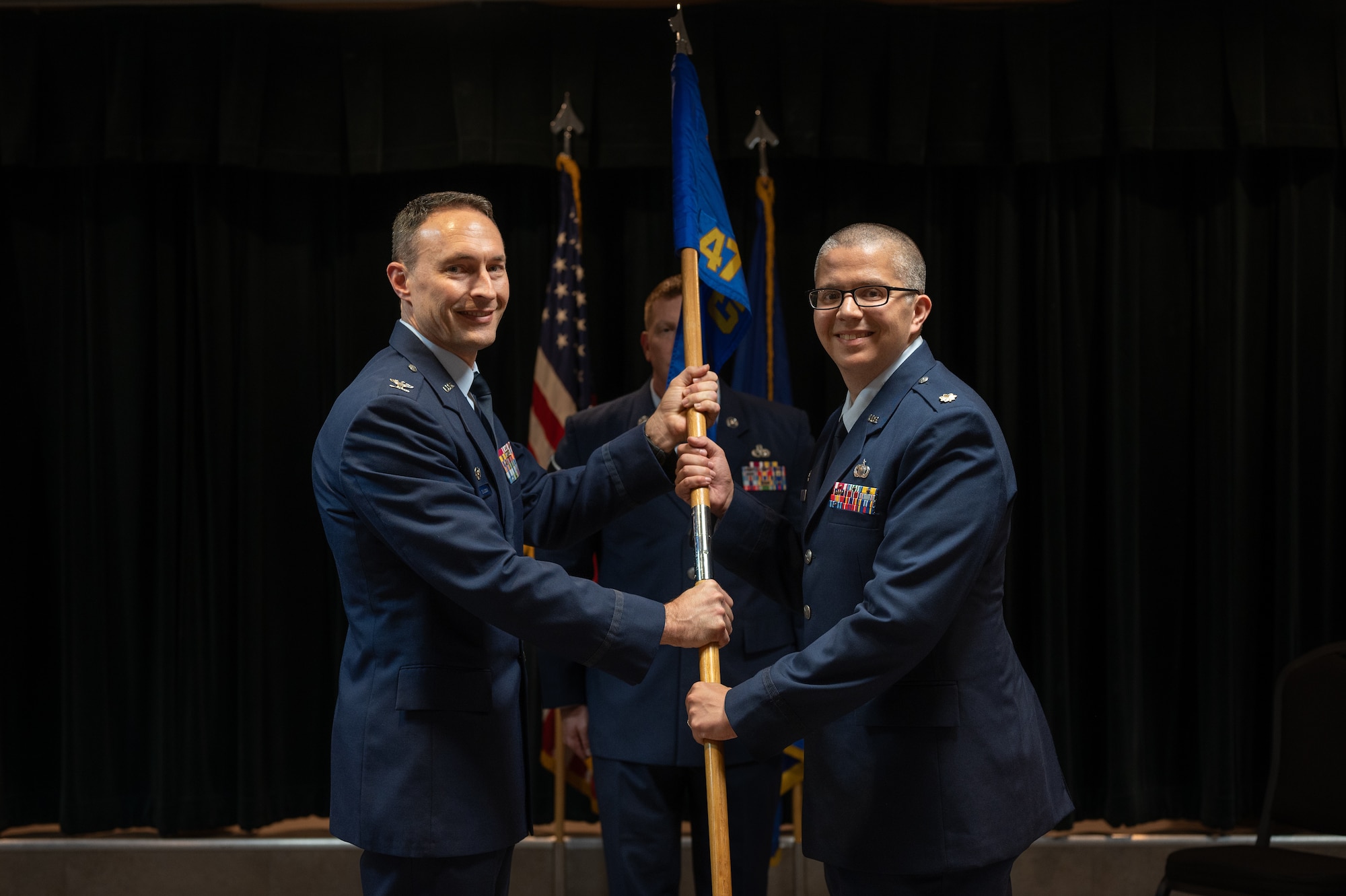 Team XL welcomed a new leader to the 47th Comptroller Squadron (CPTS) during a change of command ceremony held June 17.