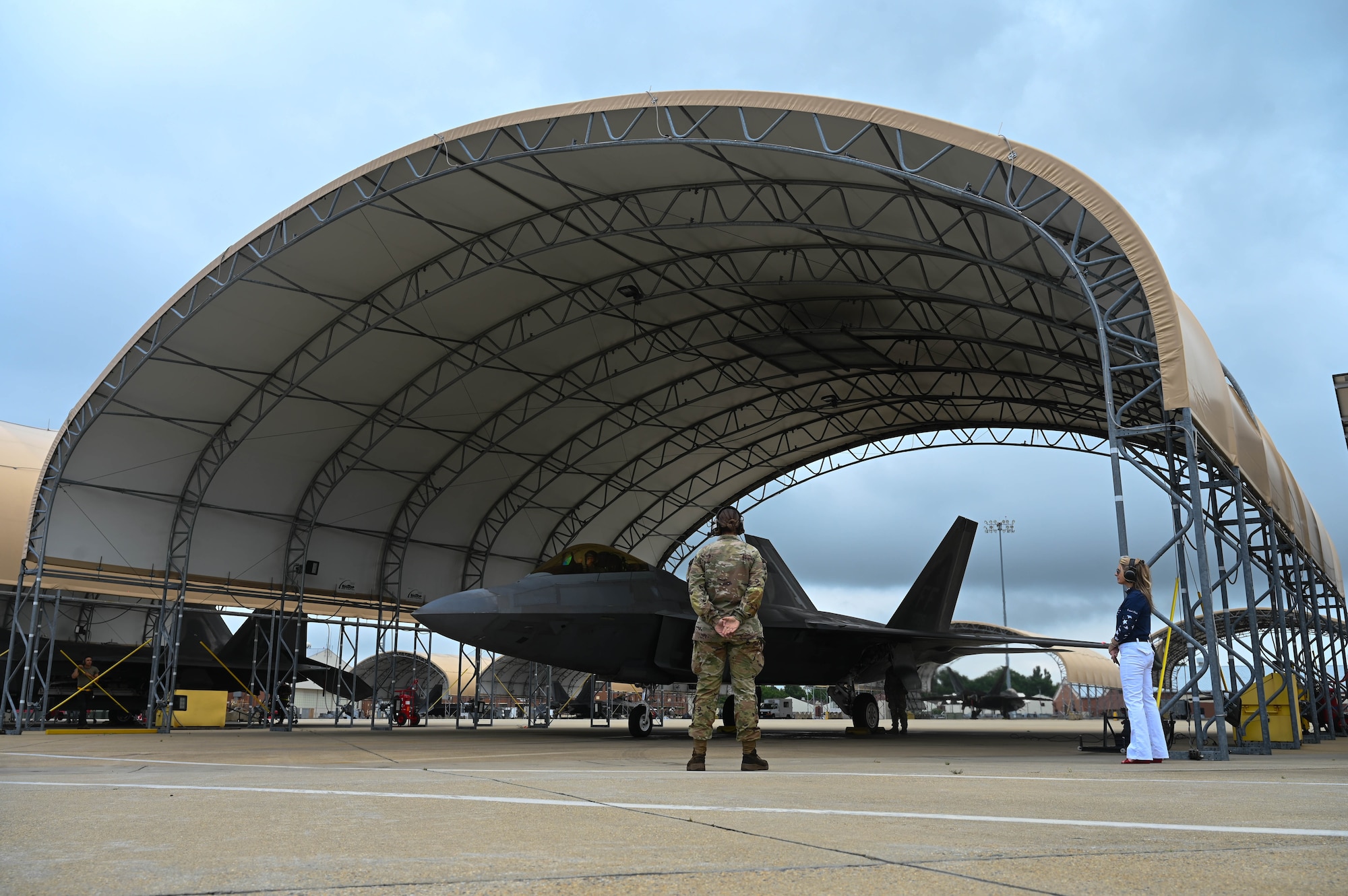 Gen. Ken Wilsbach completes his fini-flight.