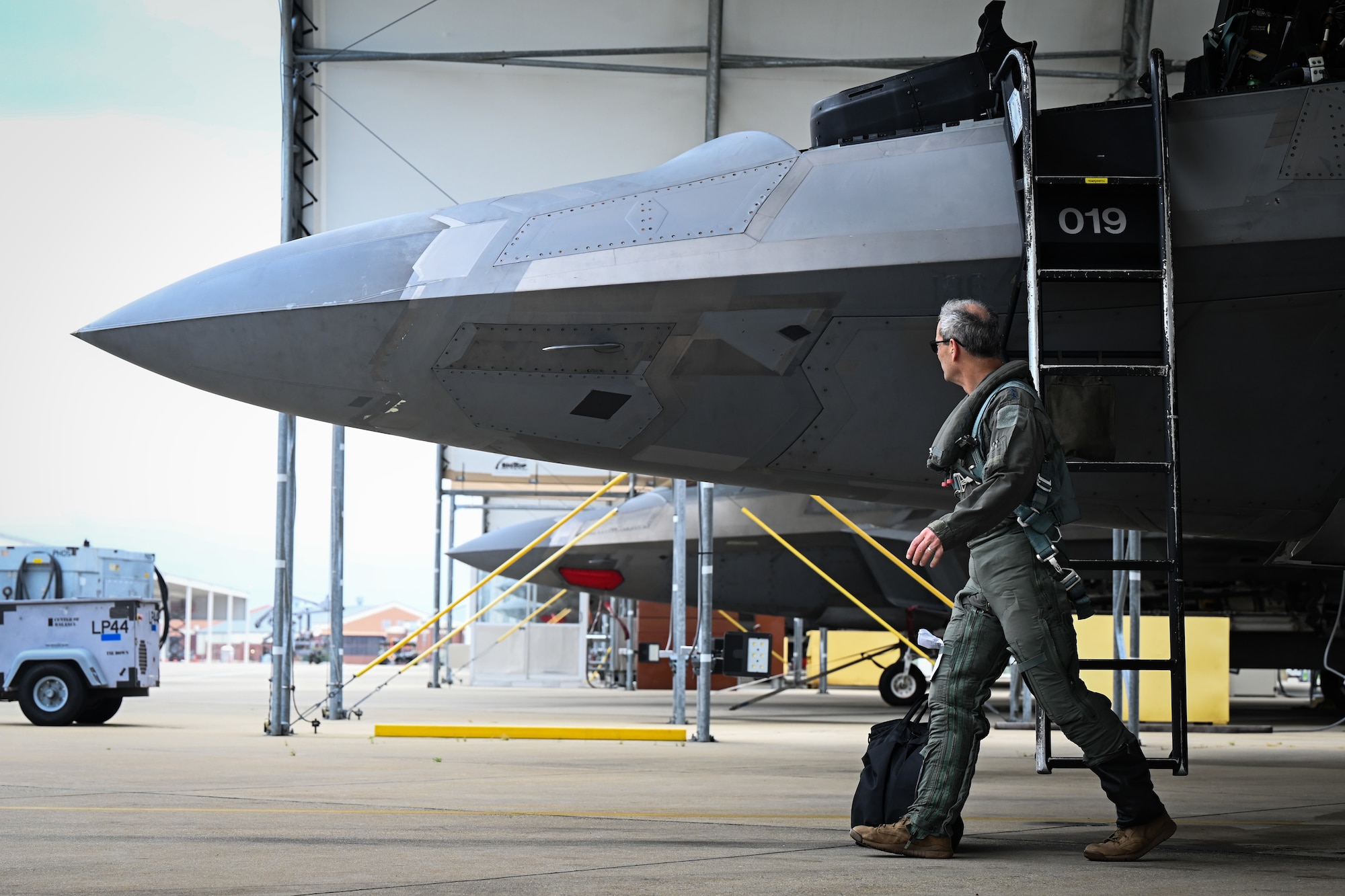 Gen. Ken Wilsbach completes his fini-flight.