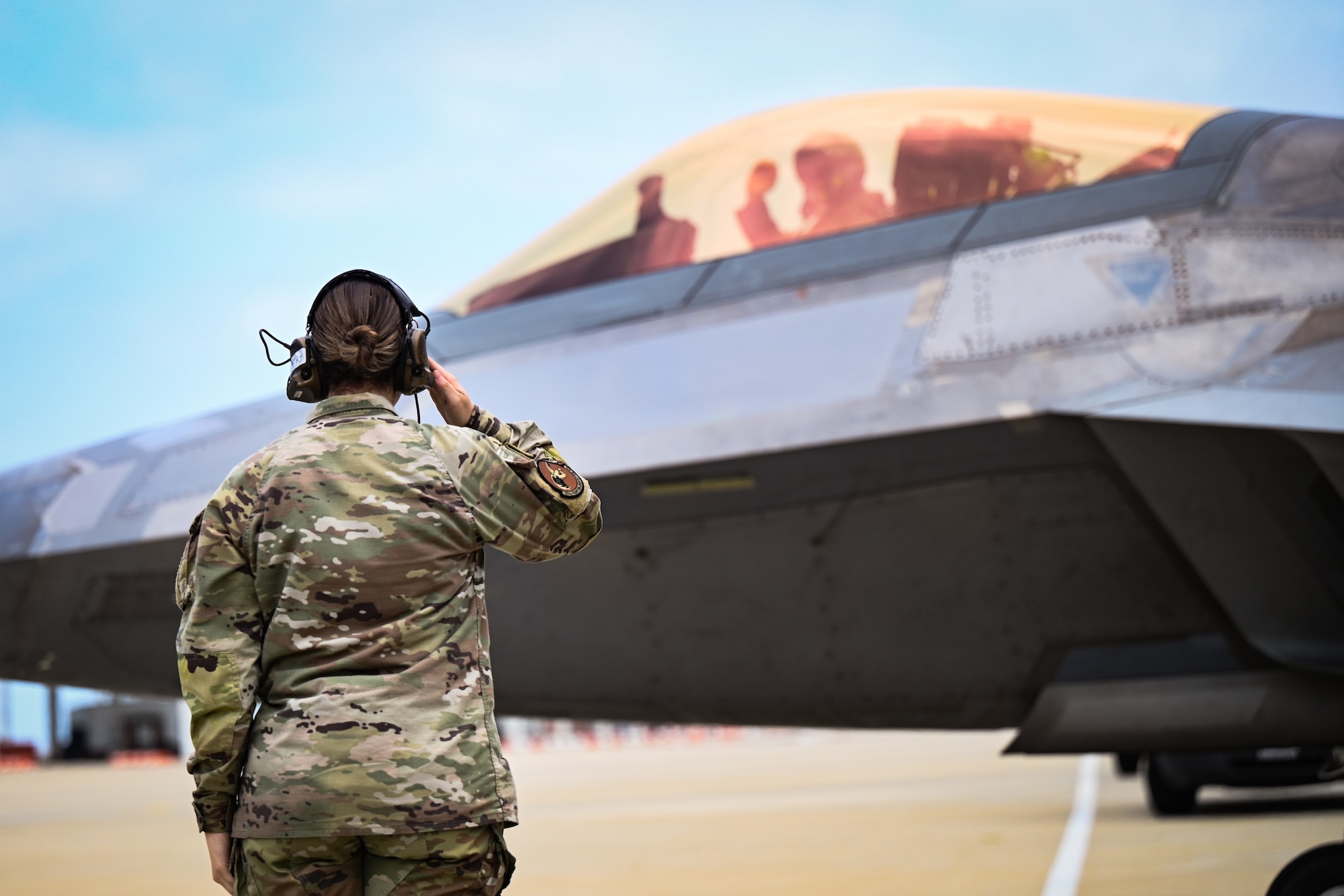 Gen. Ken Wilsbach completes his fini-flight.
