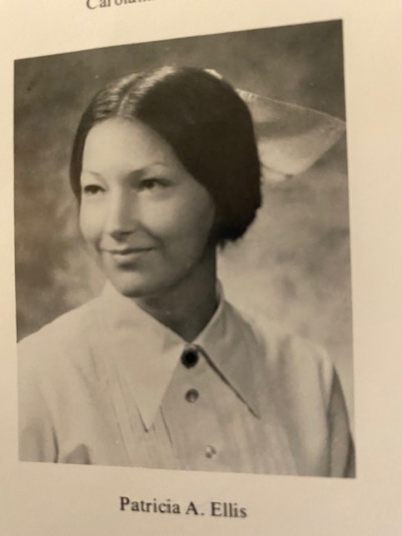 Patricia Ellis, a civilian occupational health nurse with the Pennsylvania Army National Guard, is the PAARNG's oldest employee. She had this portrait taken when she graduated from the Jefferson Diploma Nursing School in 1975.