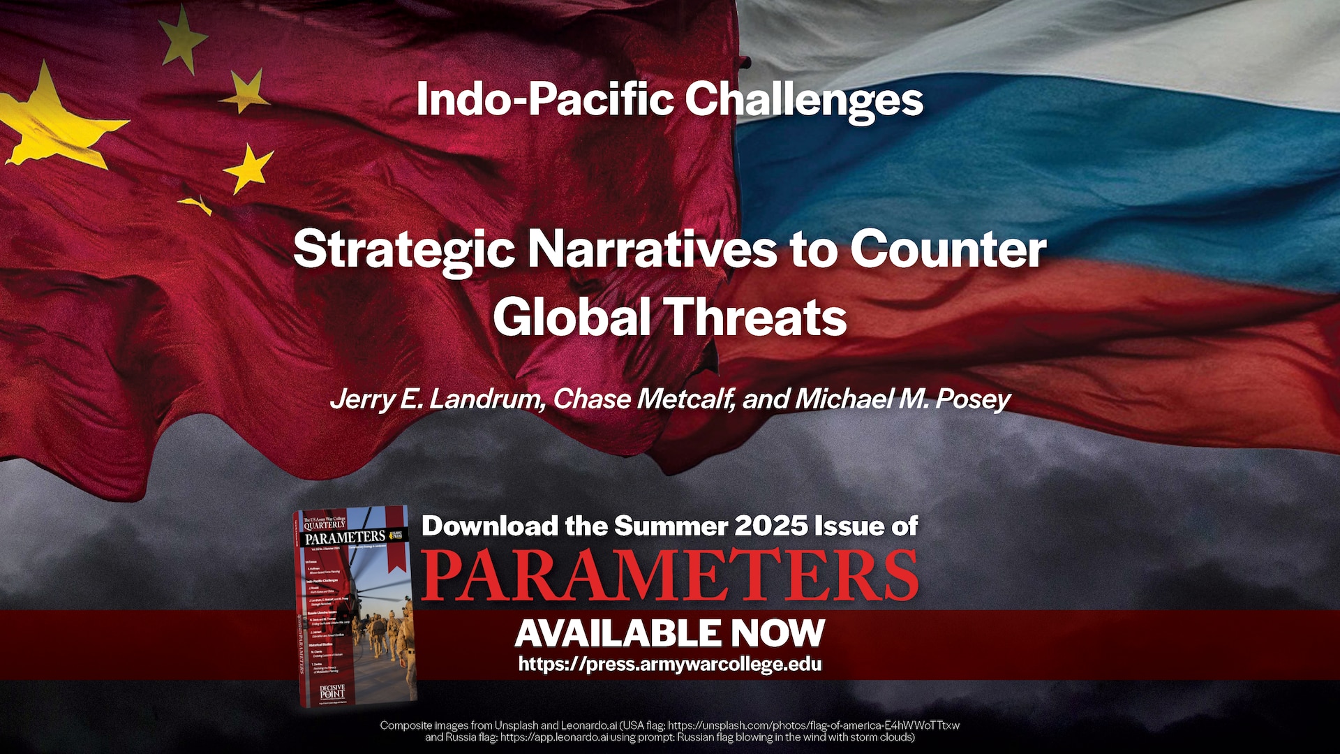 Strategic Narratives to Counter Global Threats | Jerry E. Landrum, Chase Metcalf, and Michael M. Posey