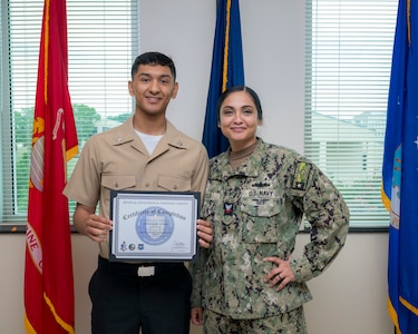How the Navy saved one sailor, and inspired another