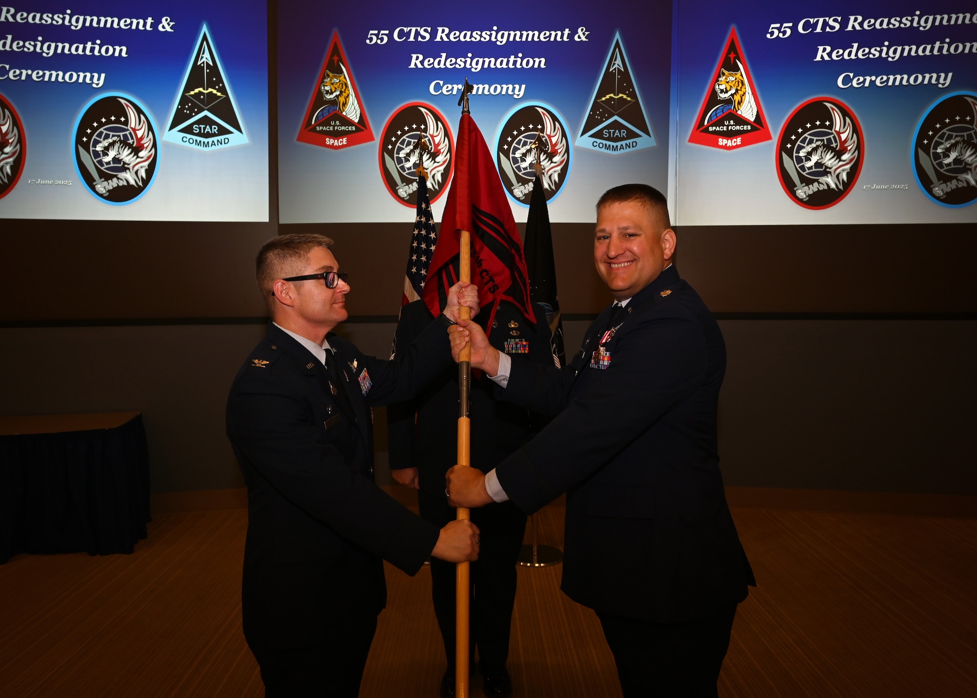 55 CTS Reassignment and Redesignation Ceremony