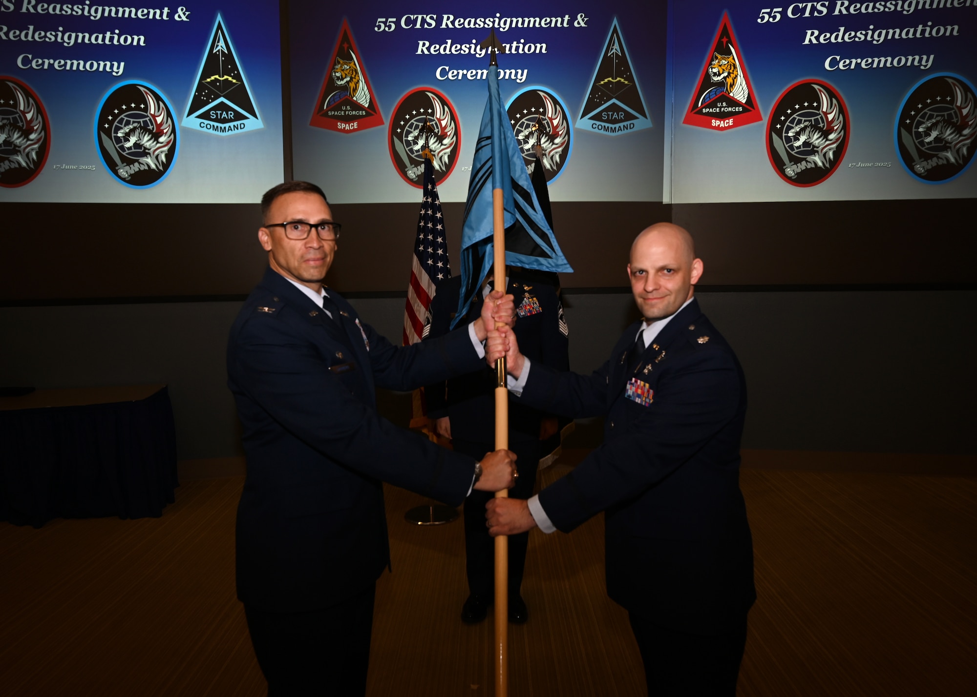 55 CTS Reassignment and Redesignation Ceremony