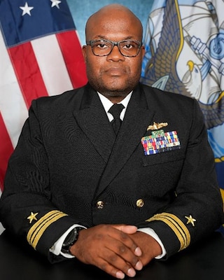Lt. Cmdr. Vantrako Crockett