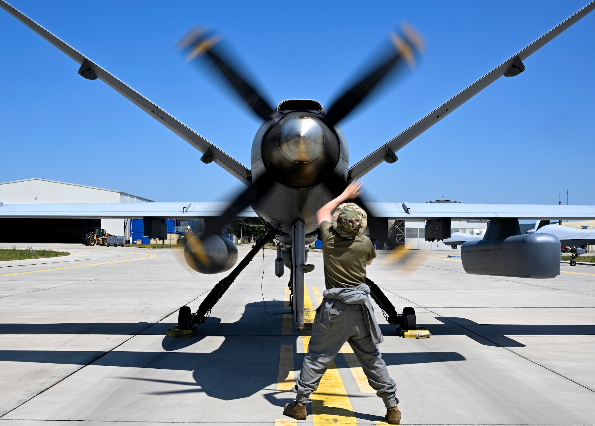 propellers on drone