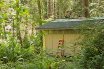 Airman assigned to the 124th Civil Engineer Squadron, Idaho Air National Guard, supports facility restoration at Redwood National and State Parks, California, June 17, 2025.