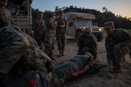 Various medical units hone emergency medicine skills in simulated scenarios