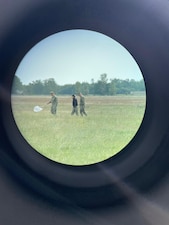 Lt. Xuan Li, Lt. Randy Buckley, and Hospital Corpsman 1st Class Nicolas Garhartt, assigned to Navy Environmental Preventive Medicine Unit TWO (NEPMU-2), conduct vector surveillance operations through open terrain during BALTOPS25 in Rinkaby, Sweden, June 19, 2025. BALTOPS 25 is the premier maritime-focused annual military exercise in the Baltic region and provides a unique opportunity to strengthen warfighting readiness and combat credibility critical to deterrence and preserving safety and security in the Baltic Sea.