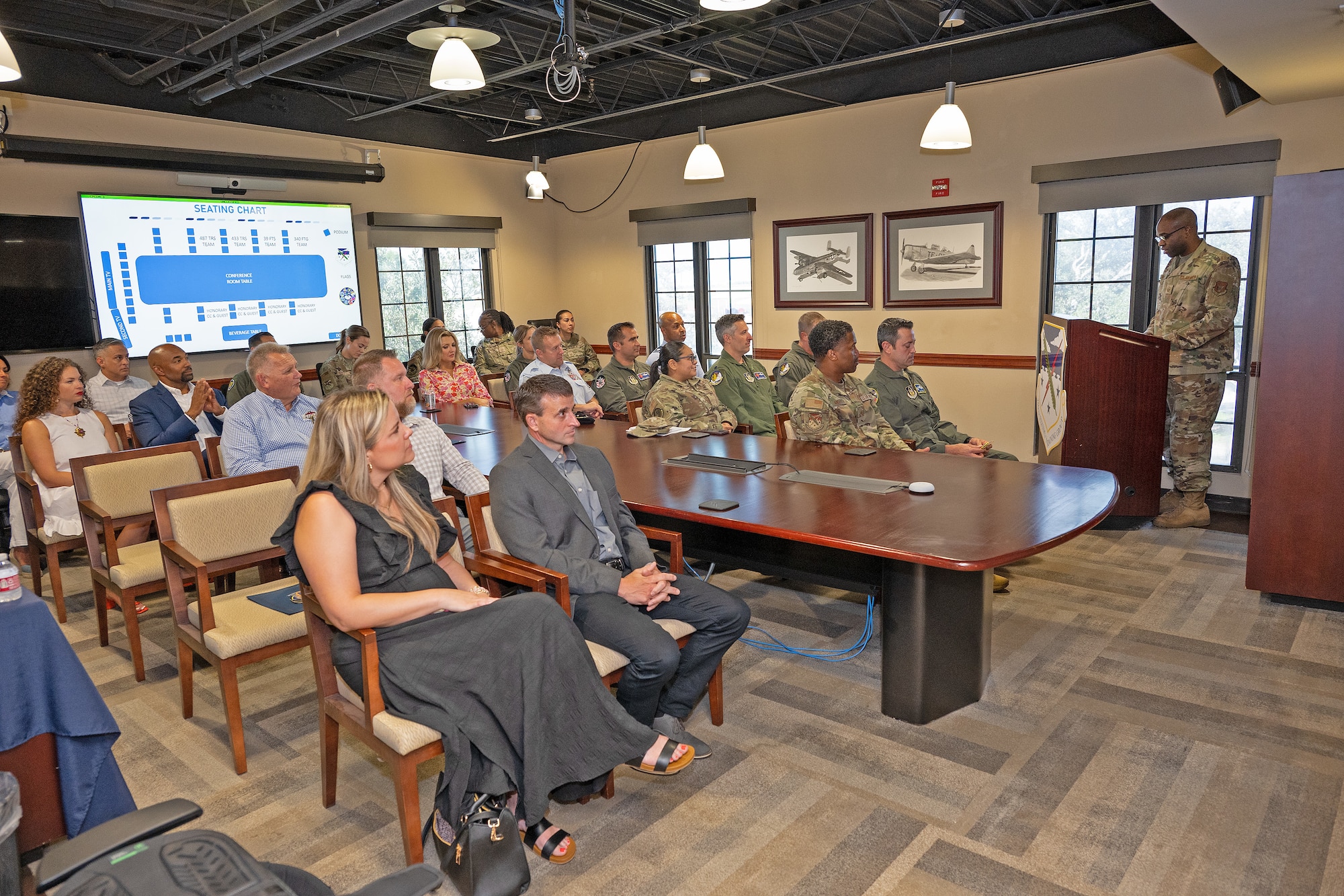340th FTG welcomes new honorary commanders