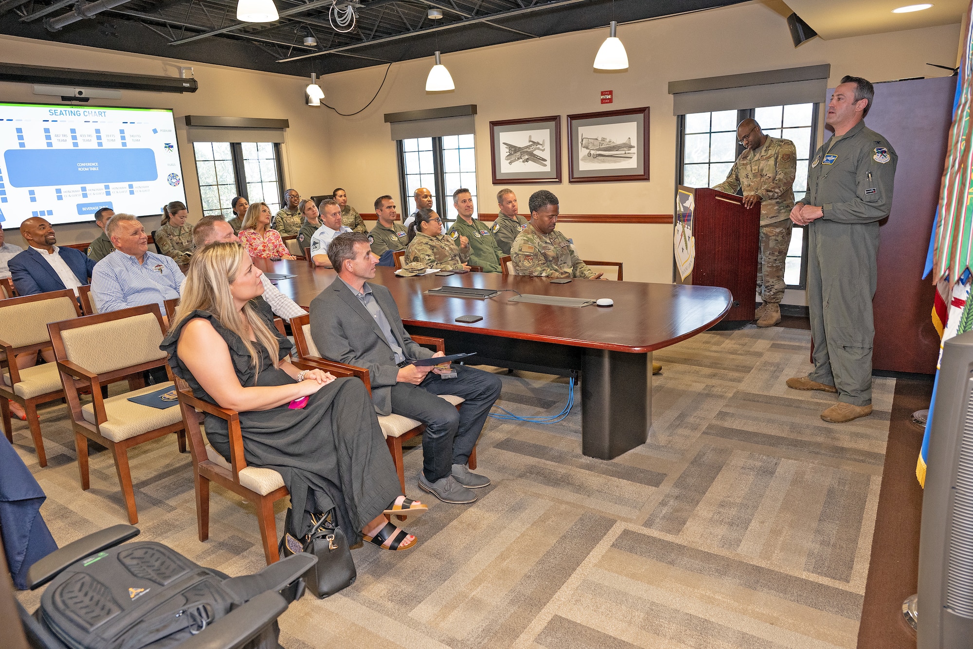 340th FTG welcomes new honorary commanders
