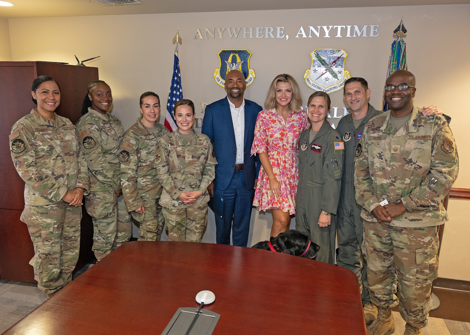 487th TRS welcomes new honorary commander