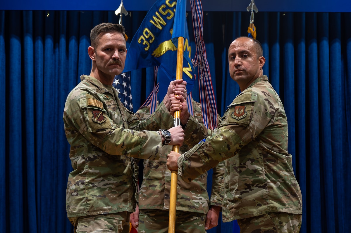 39th Maintenance Squadron holds change of command ceremony