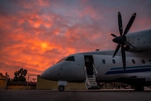 A C-146A Wolfhound assigned to the 919th Special Operations Wing rests in Rancagua, Chile, during SOUTHERN STAR ’25, Jun 2, 2025. SOUTHERN STAR ’25 is a multinational special operations exercise taking place across Chile from May 26 to June 8. The exercise brings together forces from six nations and 10 observer countries, totaling more than 2,700 participants, to enhance interoperability and strengthen global special operations partnerships through joint training from Antofagasta to Punta Arenas. (U.S. Air Force photo by Tech. Sgt. Carly Feliciano)