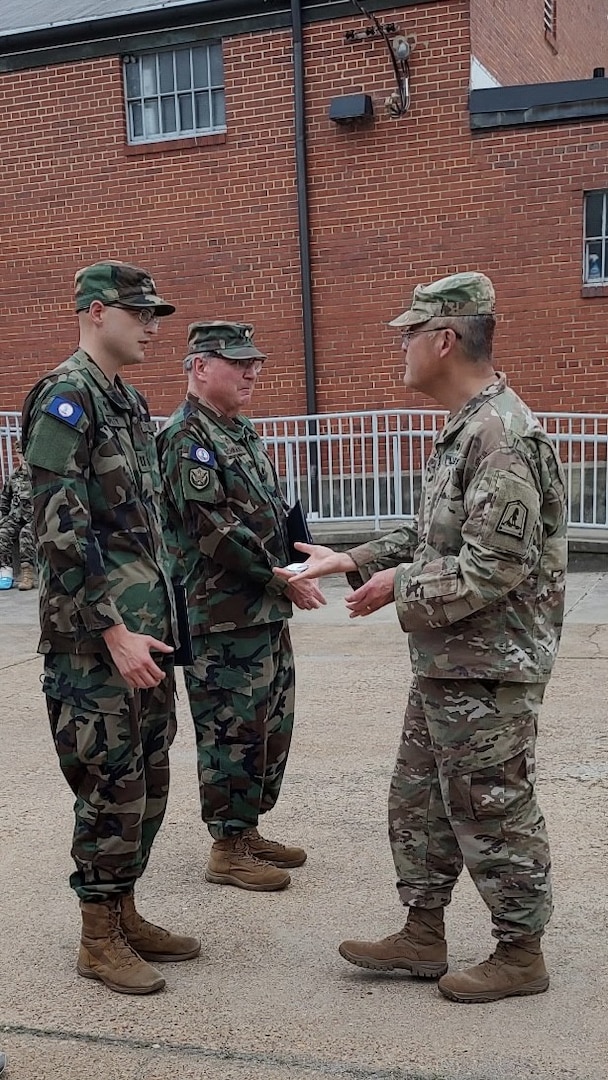 VNG chaplain leadership recognizes VDF chaplains for their support