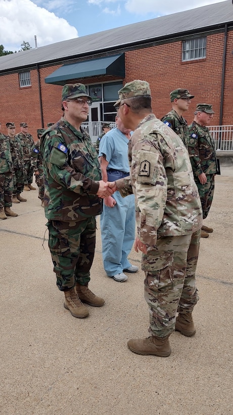 VNG chaplain leadership recognizes VDF chaplains for their support