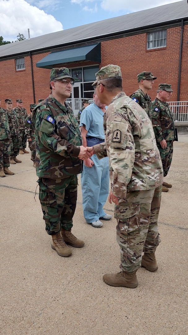 VNG chaplain leadership recognizes VDF chaplains for their support