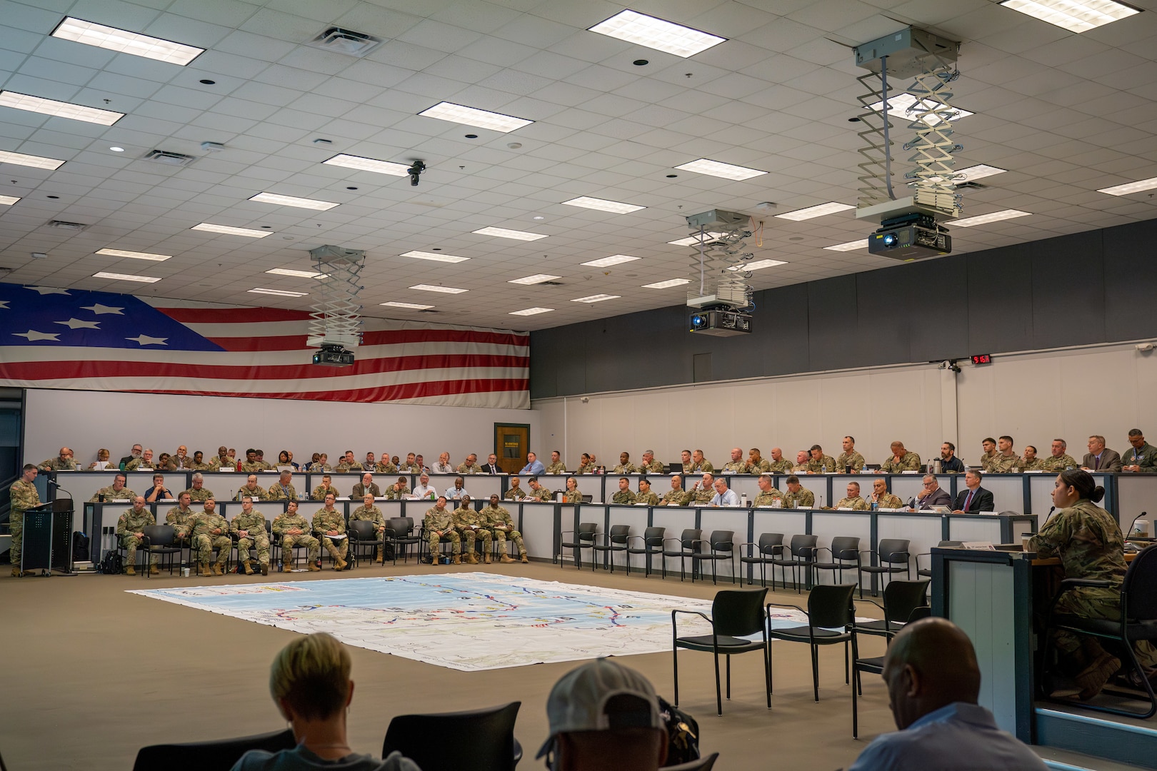 U.S. Army North Hosts Hurricane Rehearsal of Concept Drill