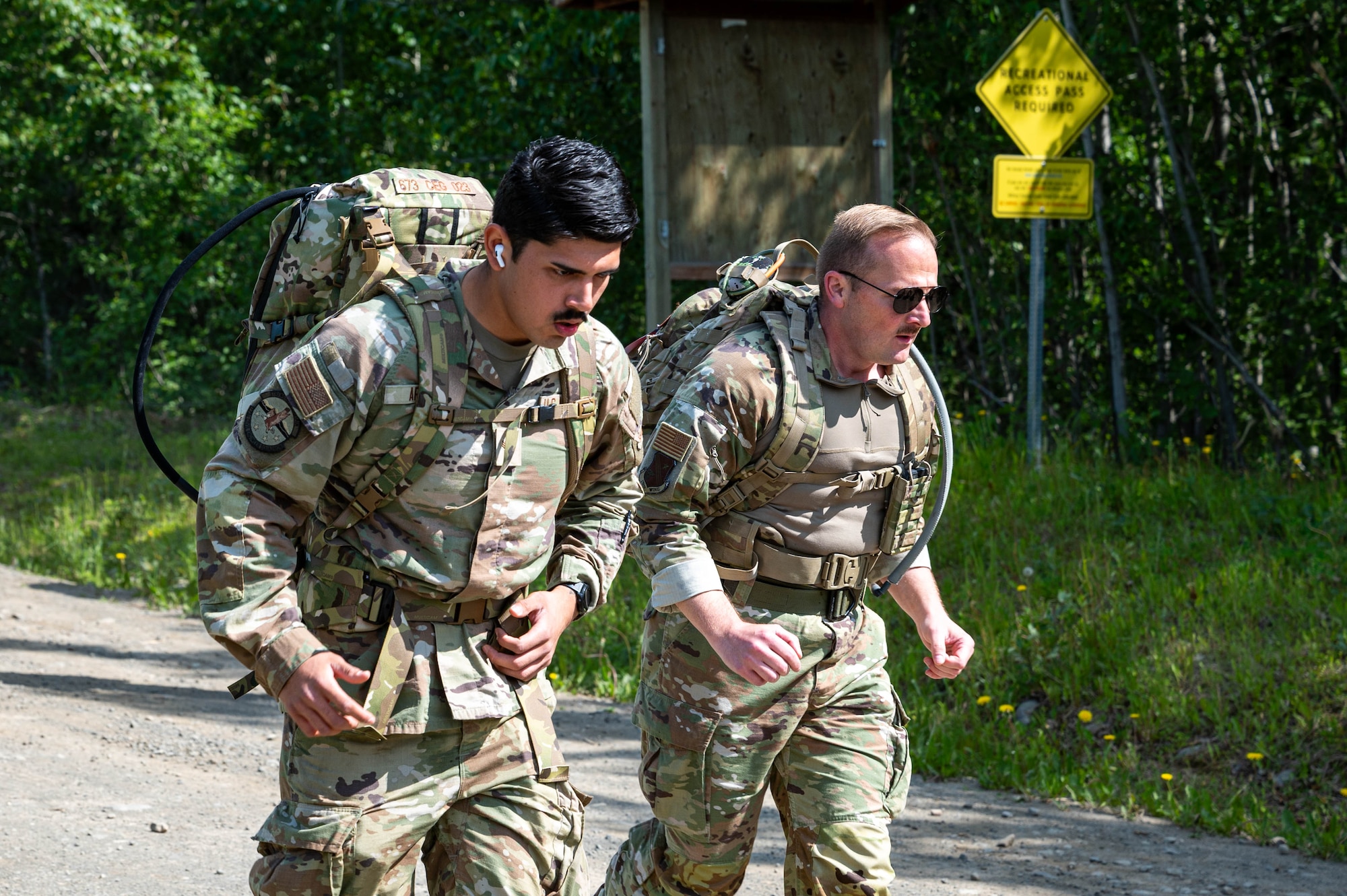 JBER service members participate in Norwegian Foot March