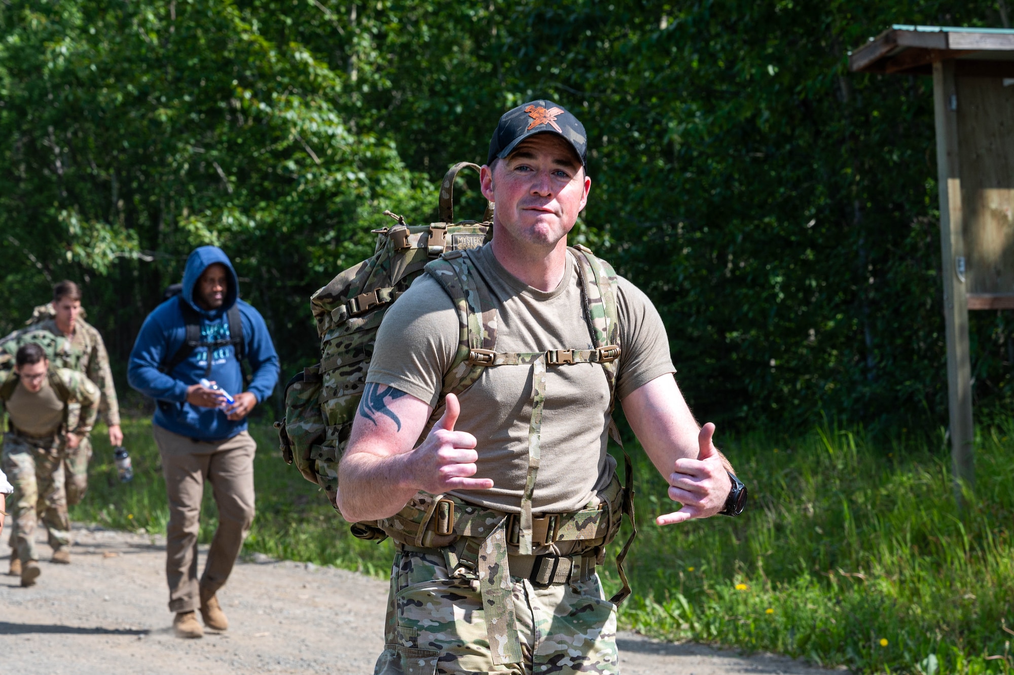 JBER service members participate in Norwegian Foot March