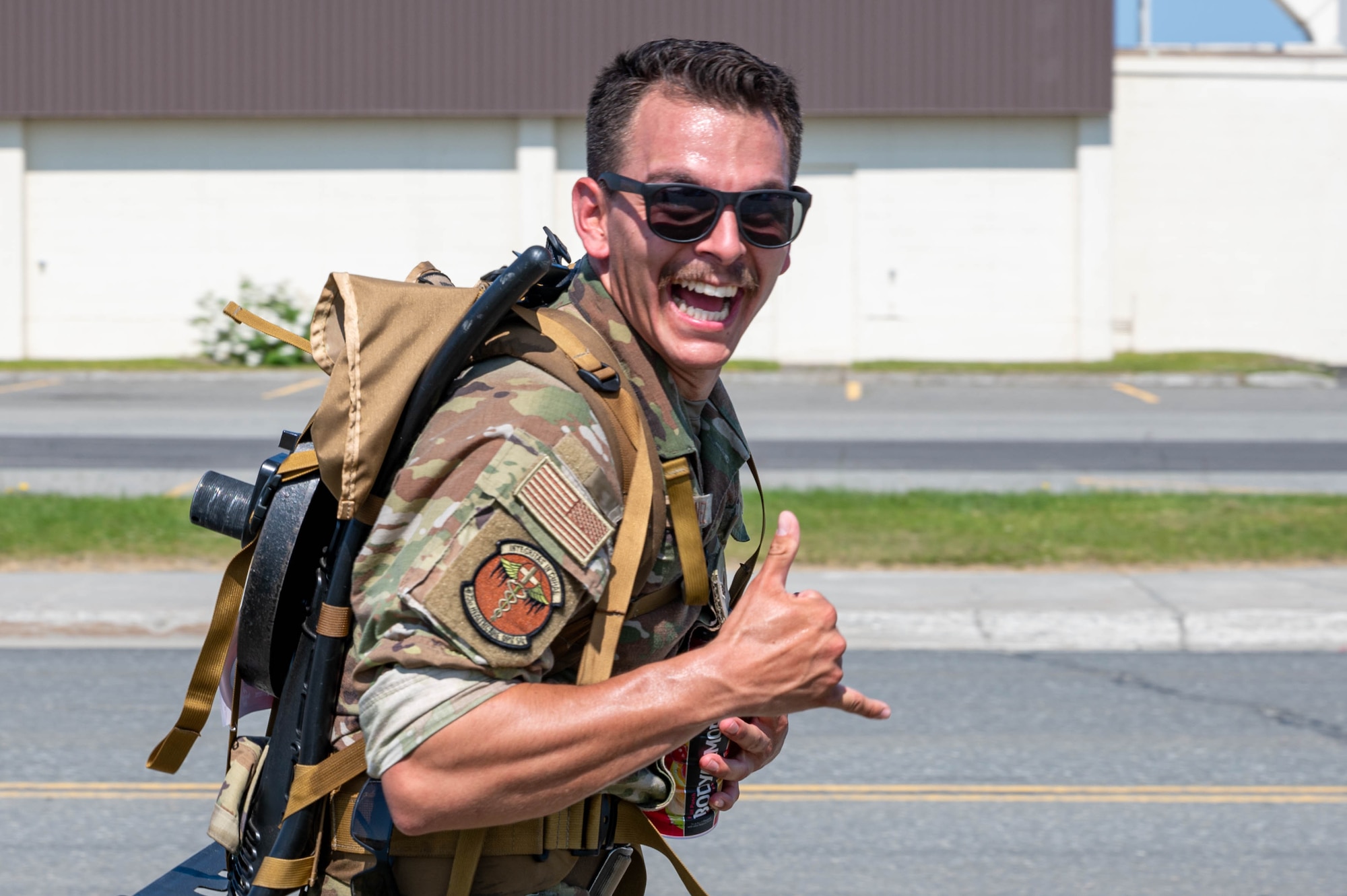 JBER service members participate in Norwegian Foot March