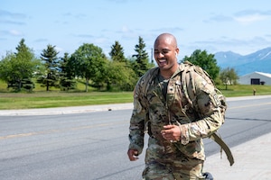 JBER service members participate in Norwegian Foot March