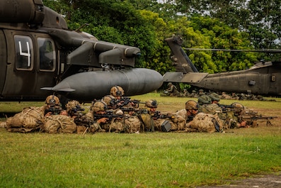 PHILIPPINES (June 24, 2025) — U.S. Army Soldiers from the Transformation in Contact enabled 2nd MBDE, 25th Infantry Division train alongside their Philippine 5th Infantry Division Partners in Operational Maneuver in Northern Luzon, Philippines, June...