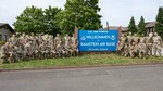 Members of the126th Logistics Readiness Squadron and the 126th Communication Flight, 126th Air Refueling Wing, Scott Air Force Base, Illinois, U.S. Air National Guard at Ramstein Air Base, Germany June 10, 2025. Illinois Guardsmen, are in Germany working alongside U.S. Military personnel and local nationals during their annual deployment for training to ensure the units effectiveness in providing robust logistics support during contingency operations anytime anywhere.