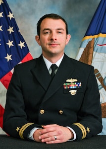Lt. William B. Damron, Assistant Officer in Charge, Navy Information Operations Detachment (NIOD) Groton