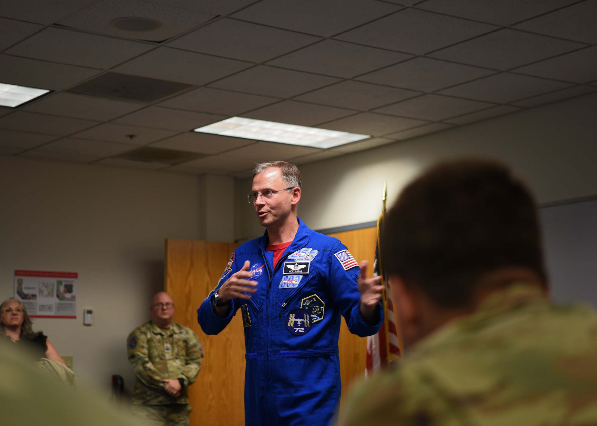 U.S. Space Force Guardian and NASA astronaut Col. Nick Hague, the first Guardian to launch into space, visited Vandenberg Space Force Base June 18, 2025.