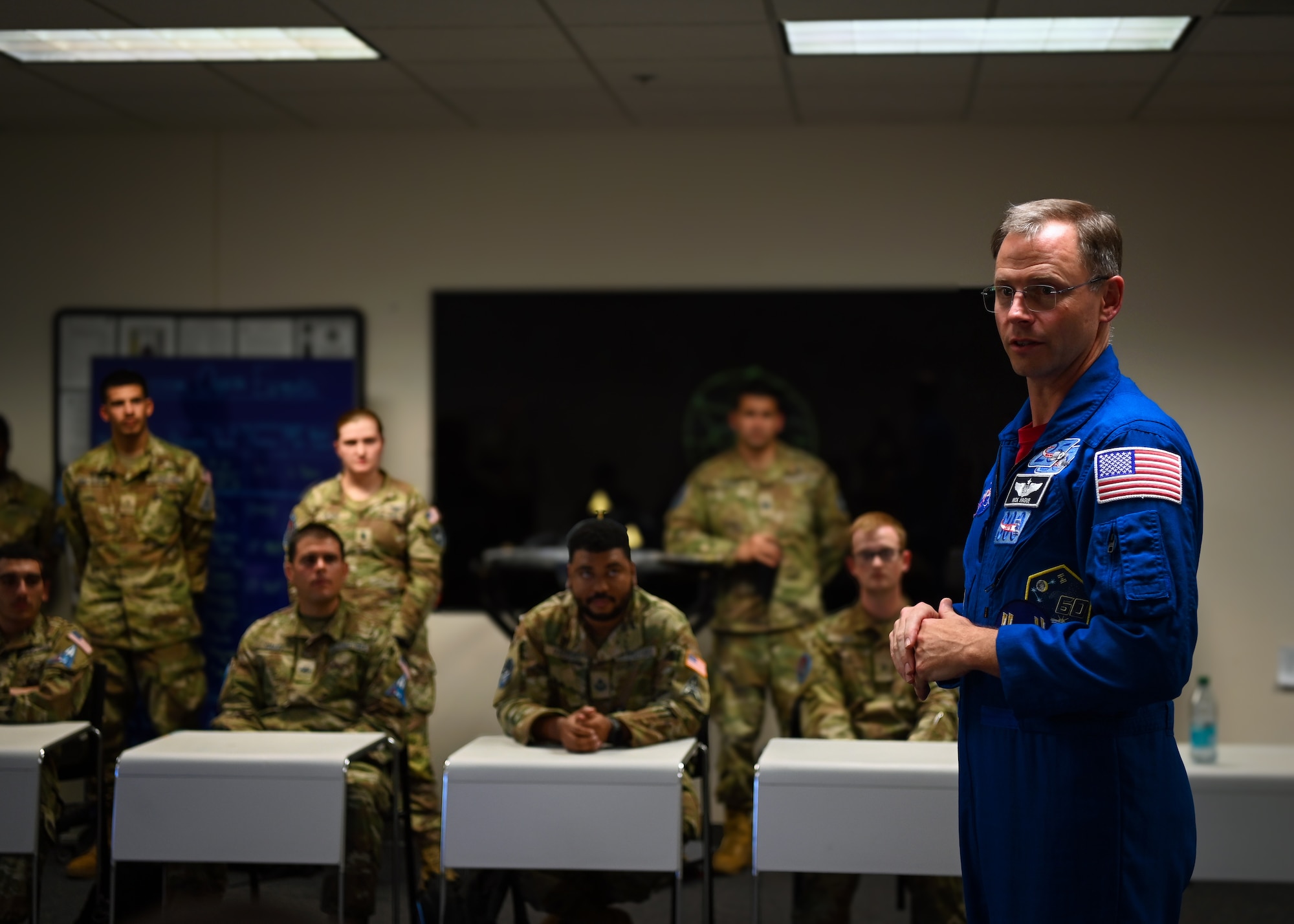 U.S. Space Force Guardian and NASA astronaut Col. Nick Hague, the first Guardian to launch into space, visited Vandenberg Space Force Base June 18, 2025.