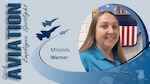 Aviation's spotlight shines on Miranda Werner!