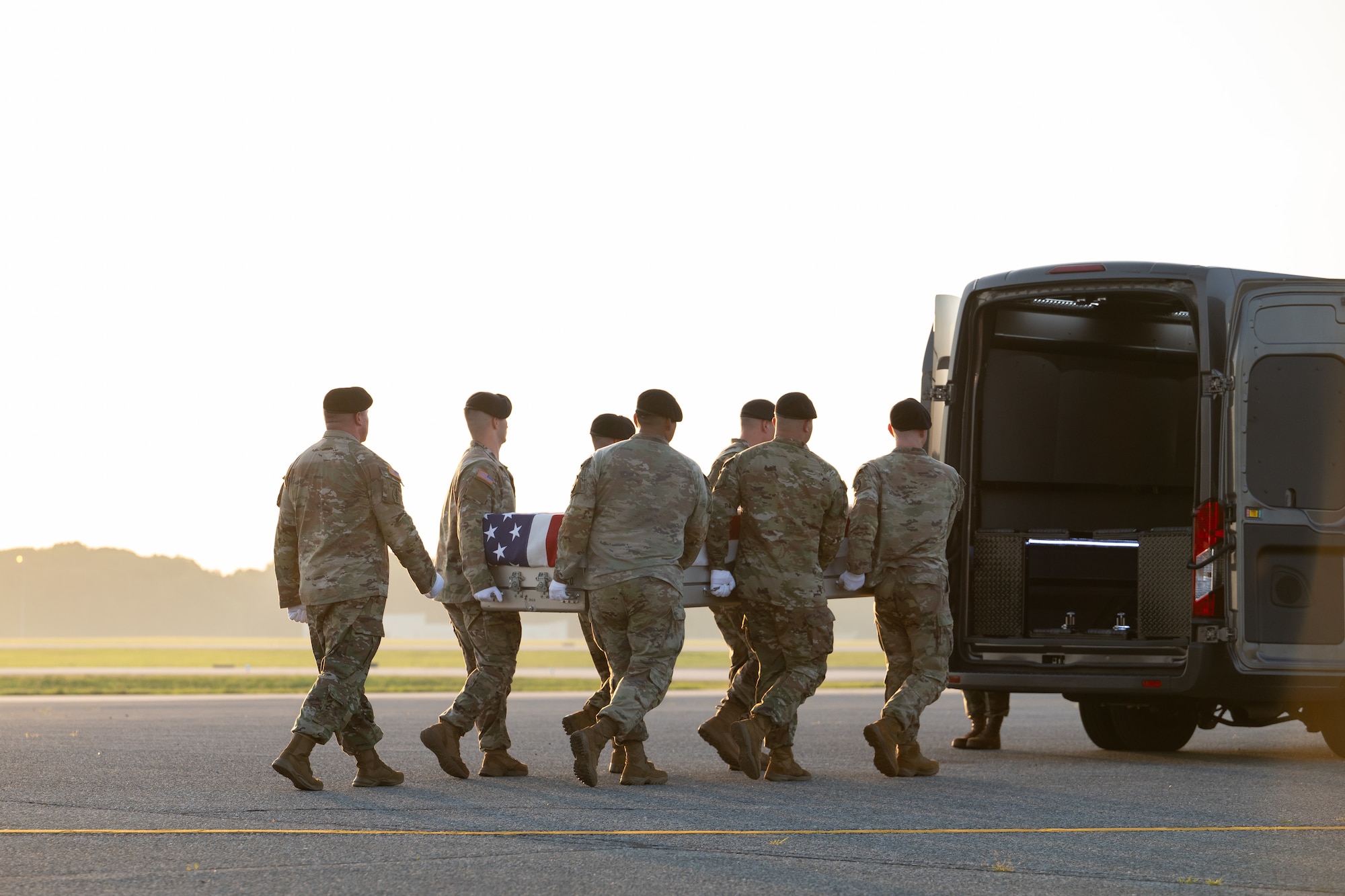 Army Sgt. 1st Class Emmett W. Goodridge Jr. honored in dignified transfer June 24