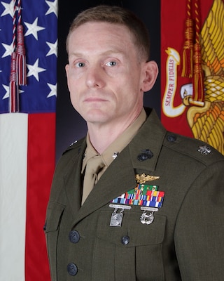 Portrait of Lieutenant Col. Christopher Scheele