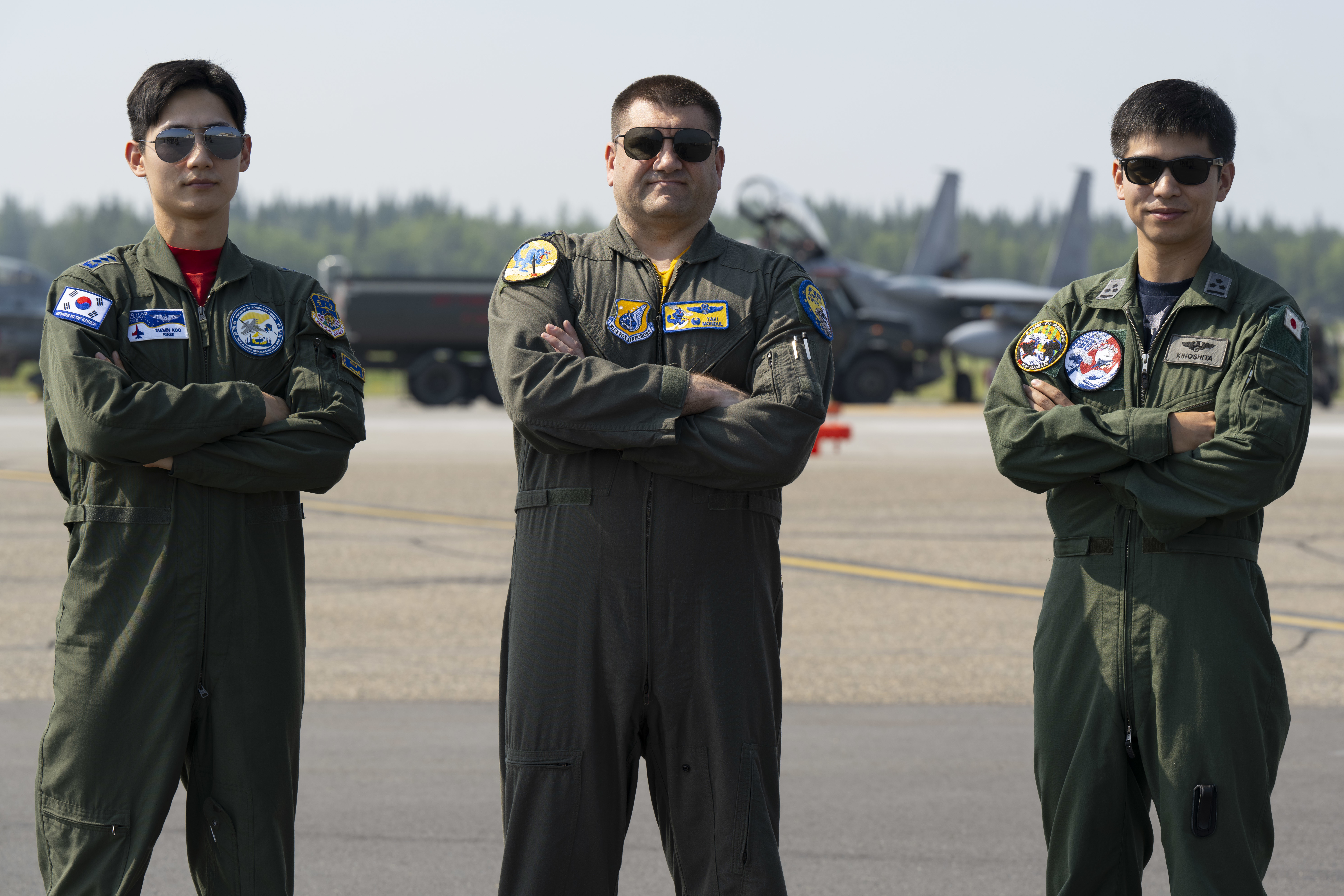 USAF, ROKAF, JASDF stand united at RF-A 25-2 > Eielson Air