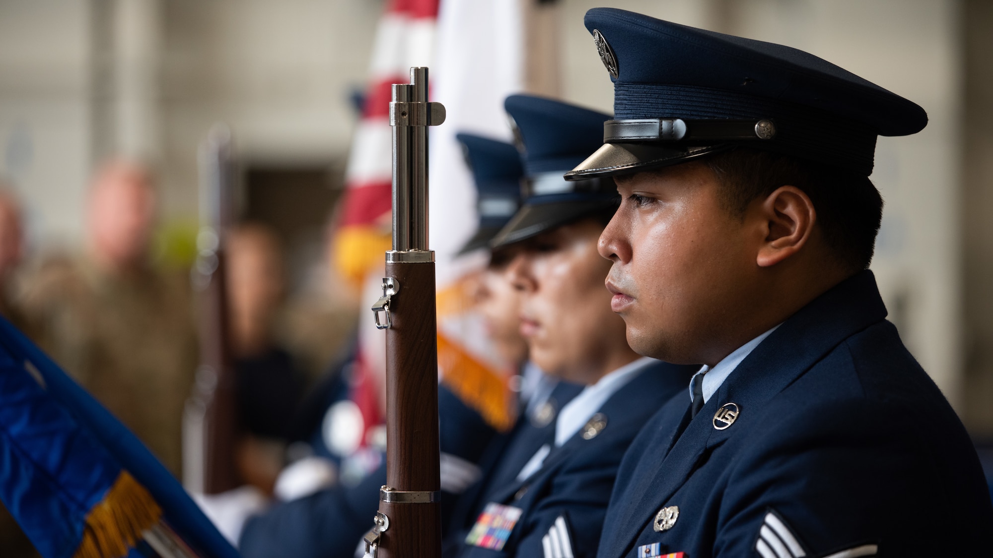 The 51st Medical Group hosts a Change of Command at Osan Air Base, Republic of Korea, June 24, 2025.