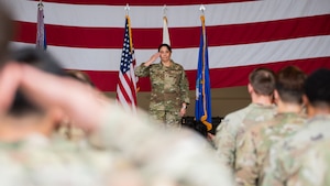 The 51st Medical Group hosts a Change of Command at Osan Air Base, Republic of Korea, June 24, 2025.