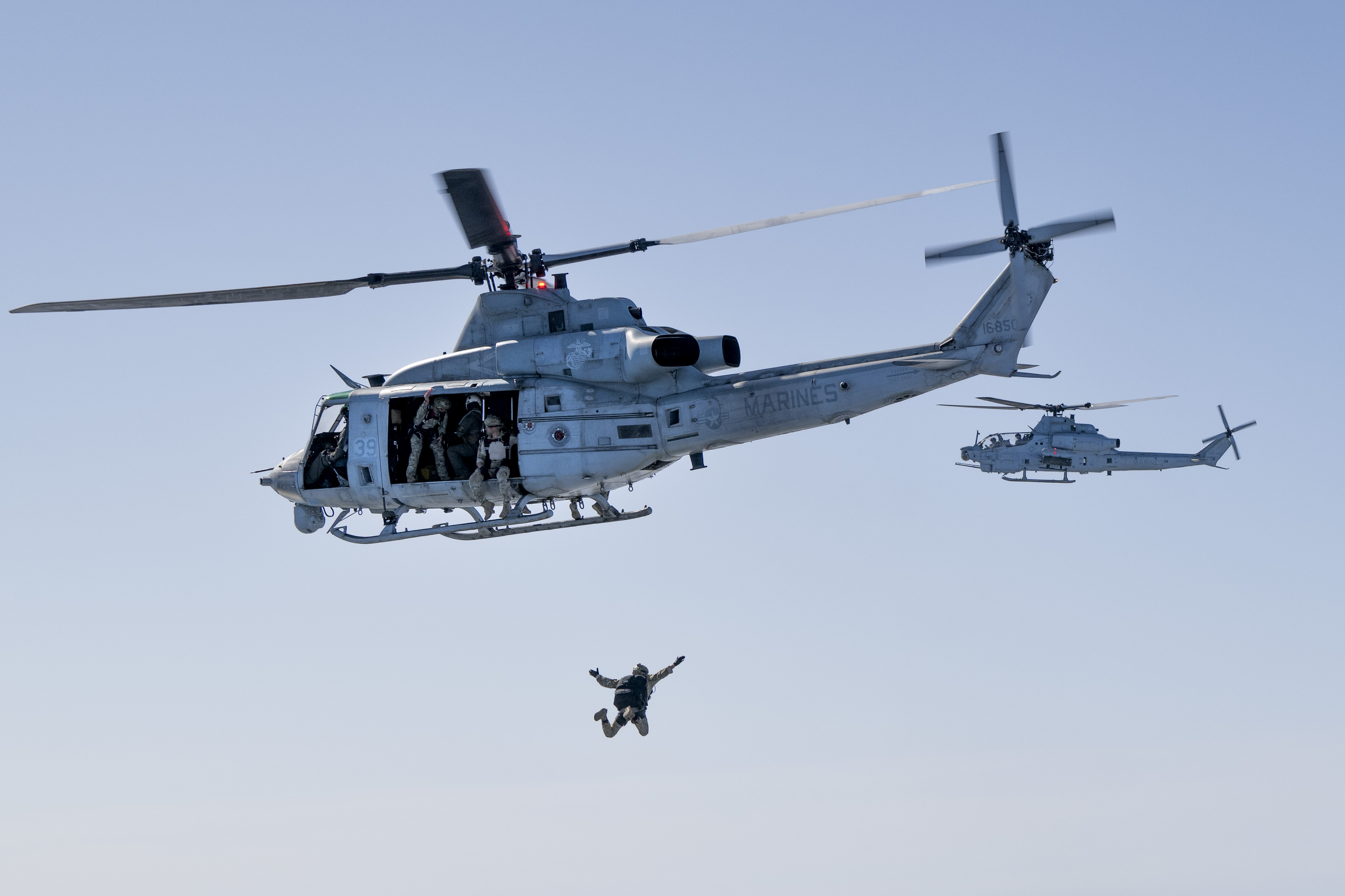 NSW, USMC Military Free Fall Training
