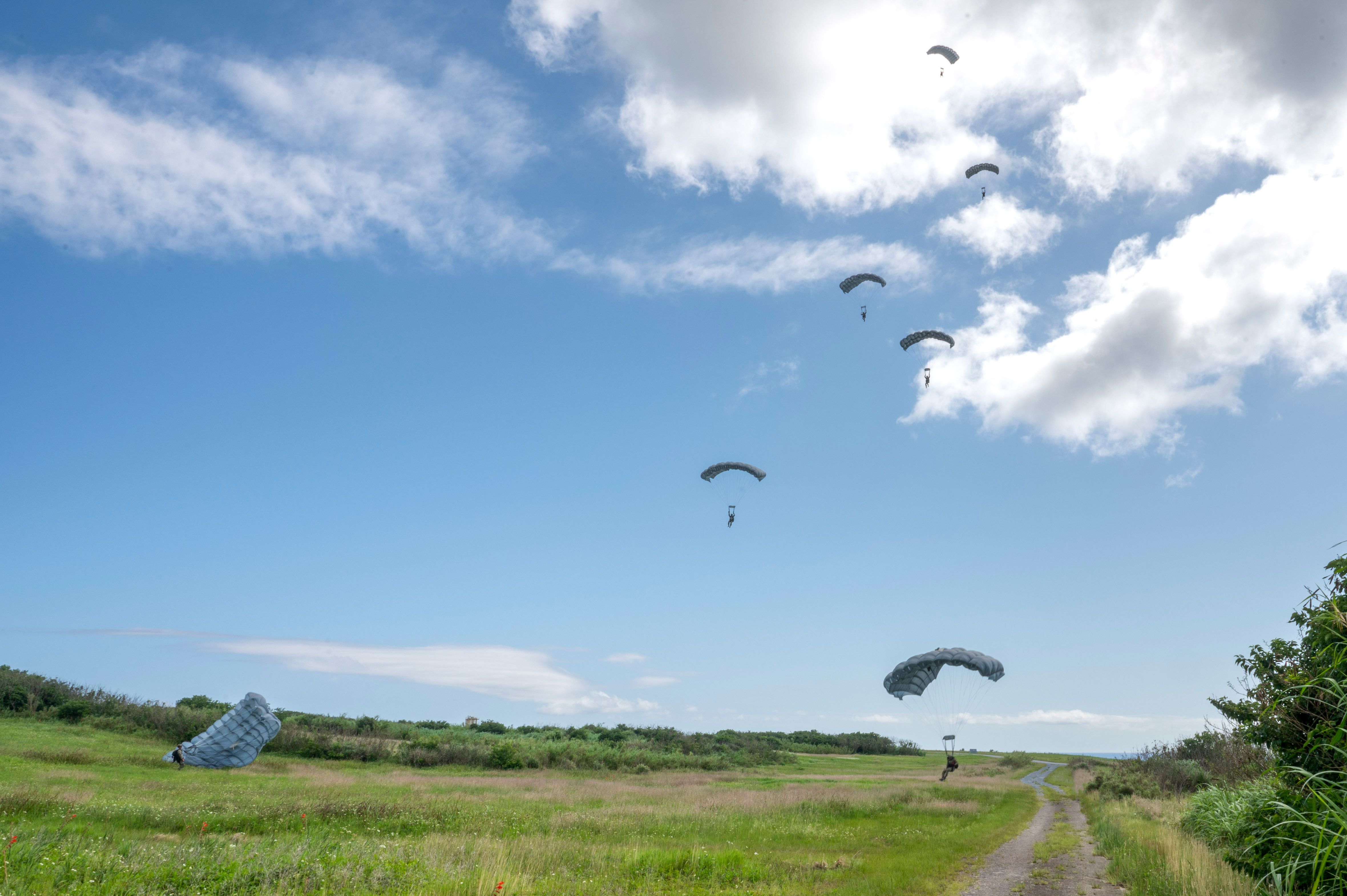 NSW, USMC Military Free Fall Training