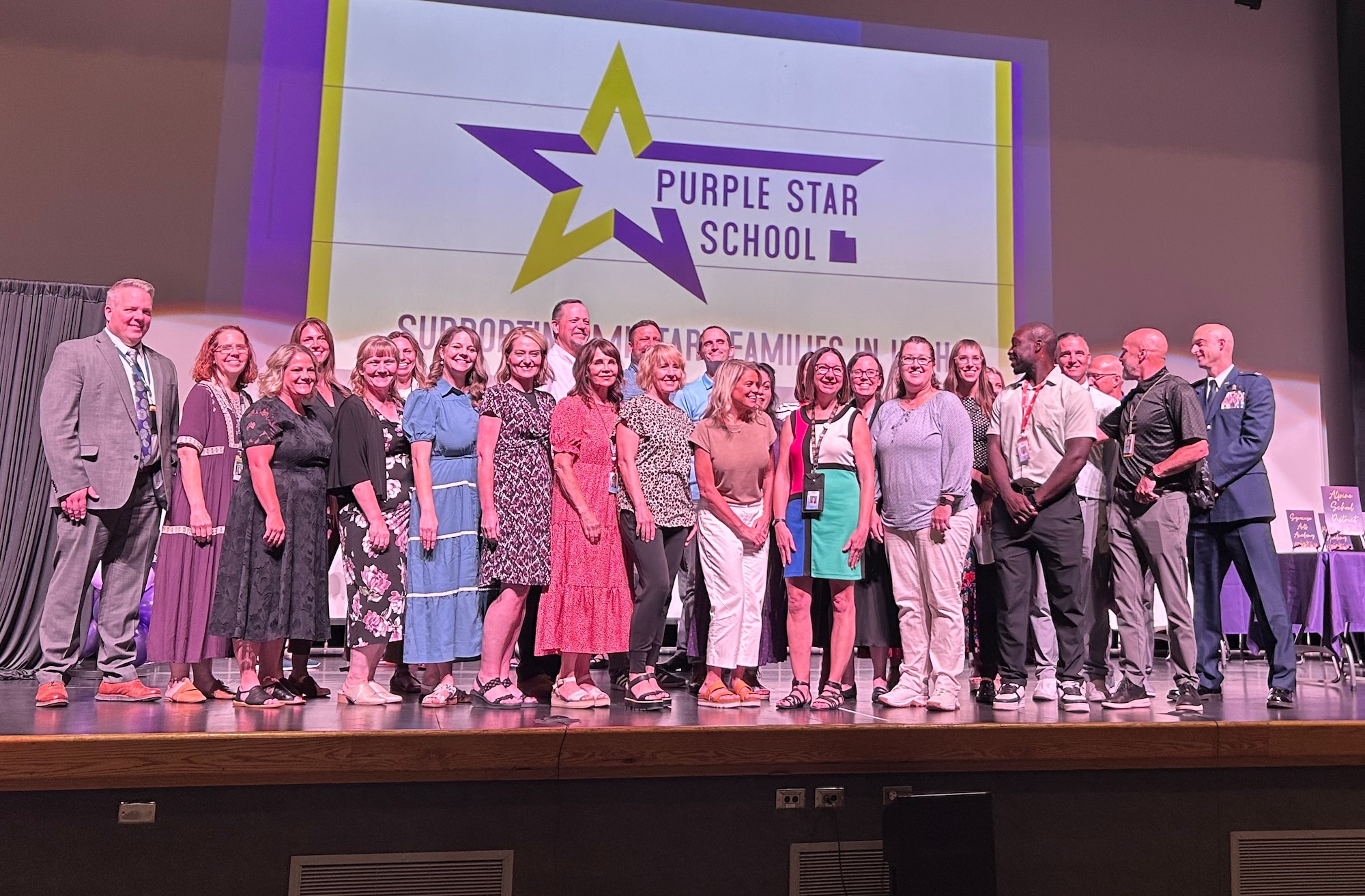 Utah recognized 33 new Purple Star Schools for their commitment to supporting military-connected students and families.