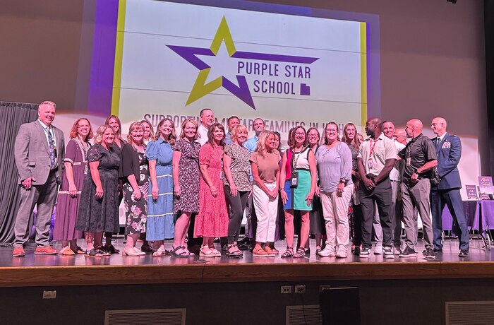 Utah recognized 33 new Purple Star Schools for their commitment to supporting military-connected students and families.