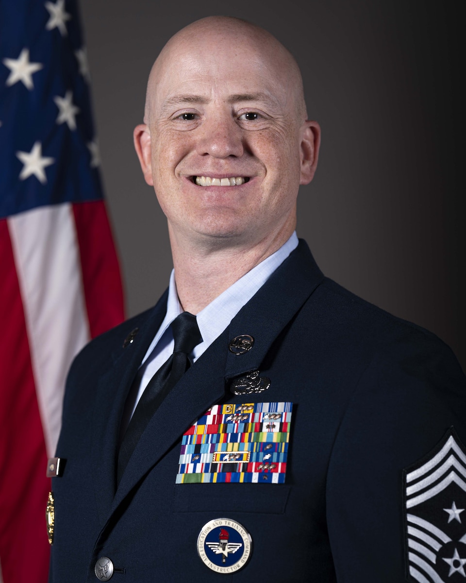 CMSgt Gruenes Official Photo