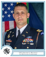 Official photo of LTC Gregory C. Holownia, commander of the 4th Battalion, 3d Infantry Regiment (The Old Guard), Joint Base Myer-Henderson Hall, Arlington, Virginia.